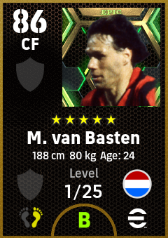 M. Van basten max level up pes 2022 /player Chords & Tabs