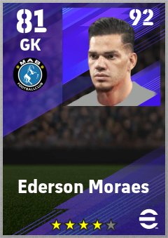 Ederson Moraes eFOOTBALLHUB Players